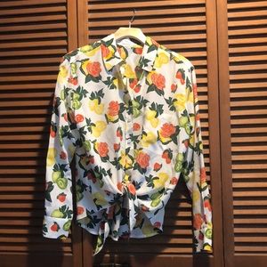 Anthropologie Equipment Brand Silk Blouse